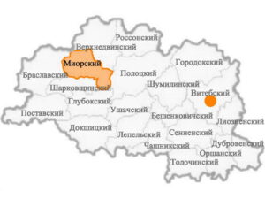 Районы Витебской области Миорский район